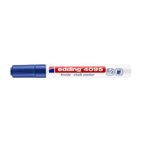 Edding 4095 Kreidemarker 2 3 Mm Blau 5 65