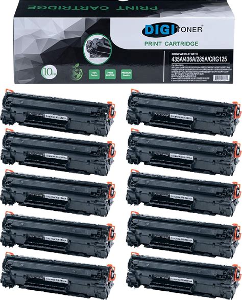 Amazon DIGITONER Compatible H85A CE285A CB435A CB436A CRG125 Toner