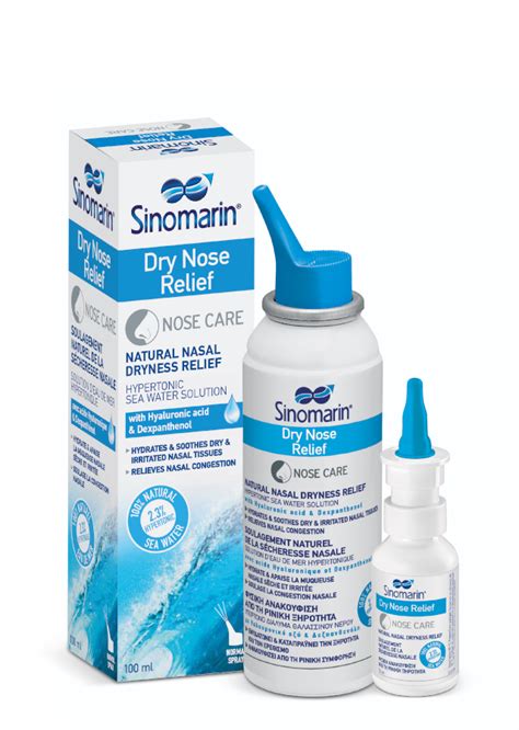 Natural Nasal Decongestant Sprays Drops Sinomarin