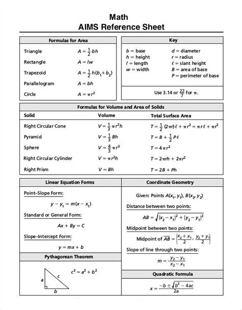 10 Reference Sheet Templates Free Printable Word Excel And Pdf