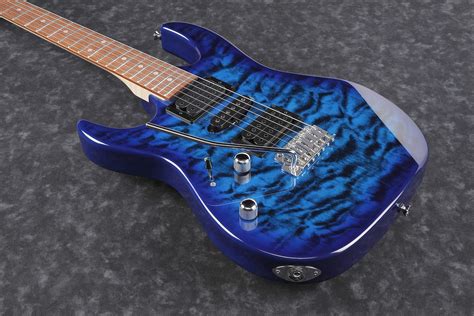 Ibanez Grx Qa Tbb Gio Series Electric Guitar Transparent Blue