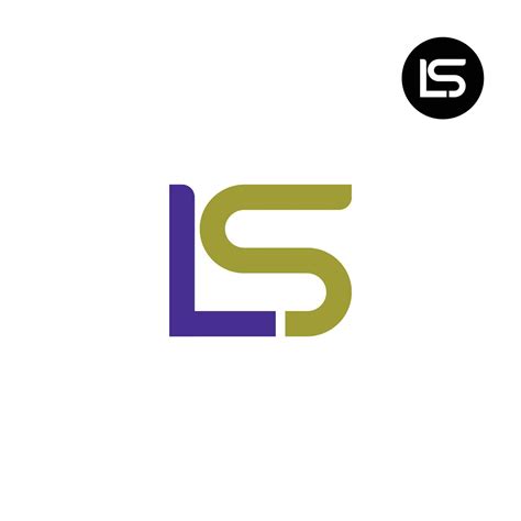 Letter LS Monogram Logo Design Unique 27307674 Vector Art At Vecteezy