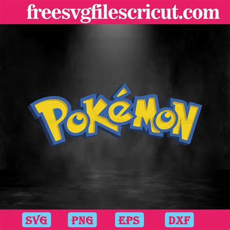 Pokemon Logo Svg - free svg files for cricut