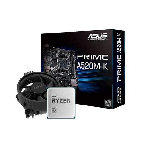 Ryzen 5 4650gtraytype And Asus Prime A520m K Bundle