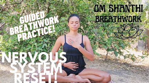 10 Minute Guided Breathwork To Reset The Nervous System Youtube