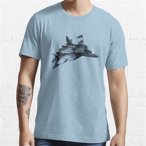 Fighter Sukhoi Su 57 T Shirt For Sale By Sibosssr Redbubble