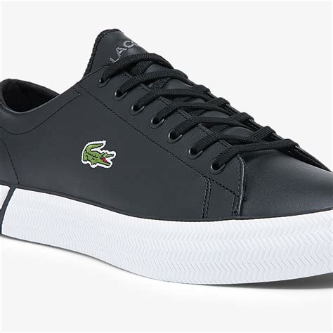 Lacoste Mens Gripshot Leather And Synthetic Sneakers 741cma0014 Lacoste