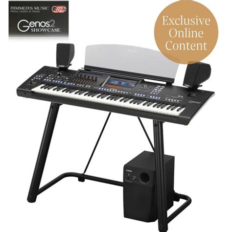 Yamaha Genos Digital Workstation Keyboard Premium Package