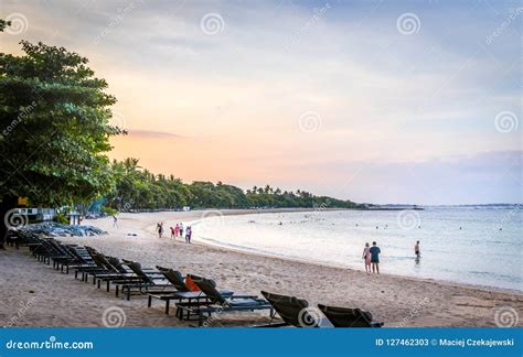 Paradise Balinese Sandy Beach Editorial Stock Photo Image Of