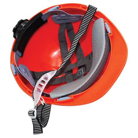 Casco De Seguridad Con Perilla Naranja Lewonski