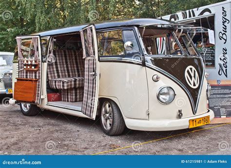 Classic German Van Volkswagen Bus T1 Editorial Photo Image Of Camper