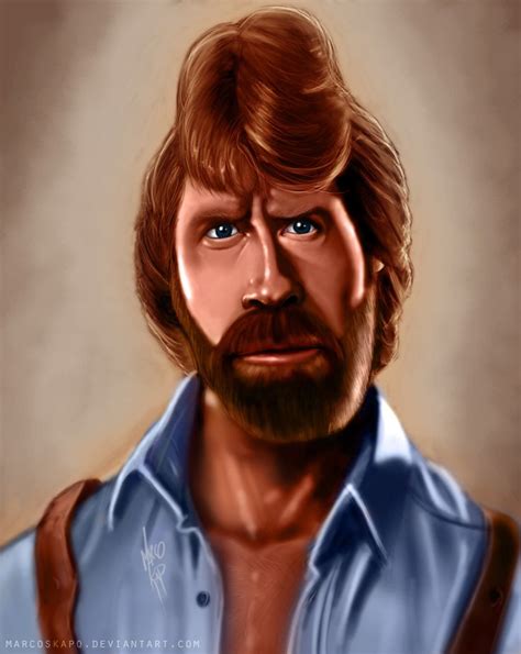 Caricatura Chuck Norris Mk By Marcoskapo On Deviantart Celebrity