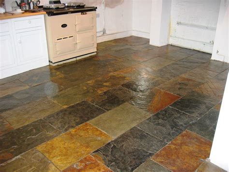 Restoring A Slate Kitchen Floor Stone Cleaning And Polishing Tips For