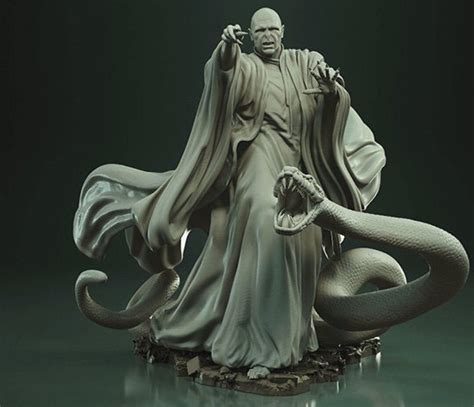 Lord Voldemort 3d Print Stl File For 3d Printing Etsy Australia