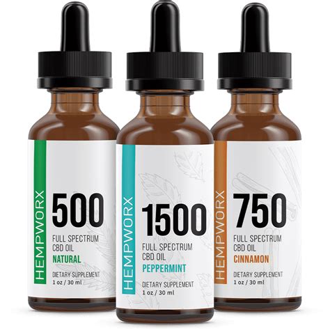 Hempworx 1500mg Full Spectrum Cbd Oil Hempworx Certified Usa