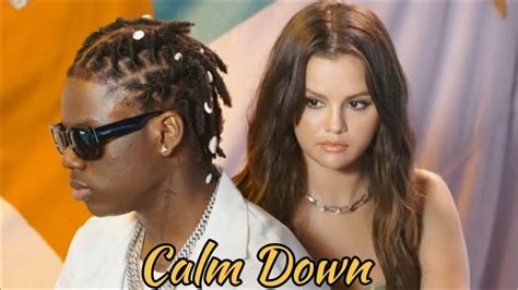 Rema Selena Gomez Calm Down Official Music Video Slowed Reverb