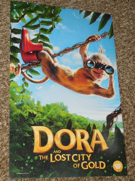 Dora and the Lost City of Gold "B" 11x17 Promo Movie POSTER | eBay