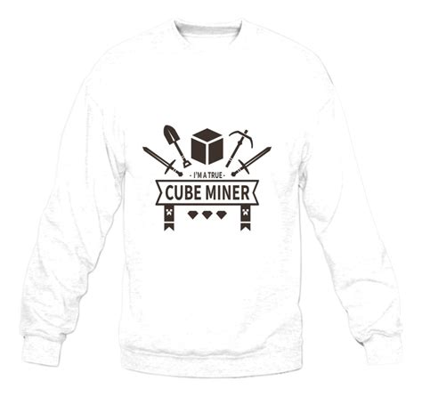 Buzo Minecraft True Miner Memoestampados Memo Estampados