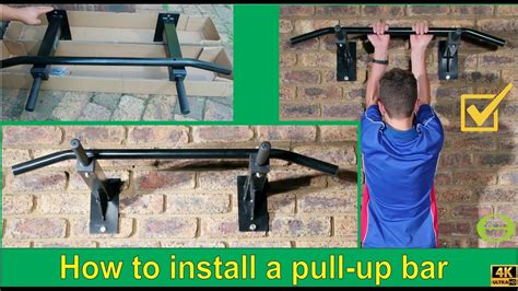 How To Install A Pull Up Bar Step By Step Installation Youtube