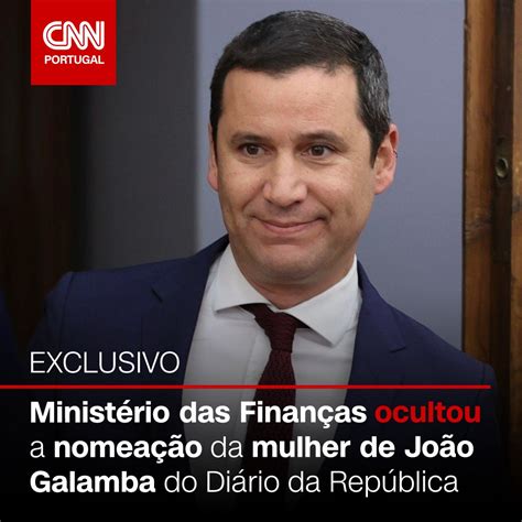 Cnn Portugal On Twitter A Mulher De Jo O Galamba Coordena H Um Ano