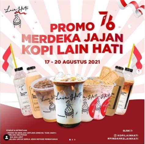 Spesial Hari Kemerdekaan RI Ke 76 Simak 5 Promo Minuman Kekinian