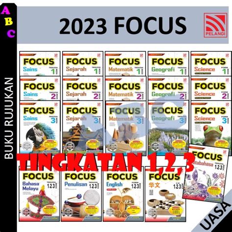 2023 FOCUS TINGKATAN1 2 3 KSSM UASA BUKU RUJUKAN FULL COLOUR BOOK