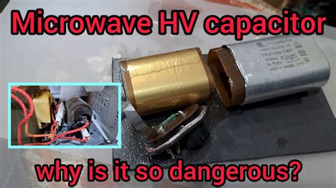 Microwave Oven Capacitor How It Works Youtube