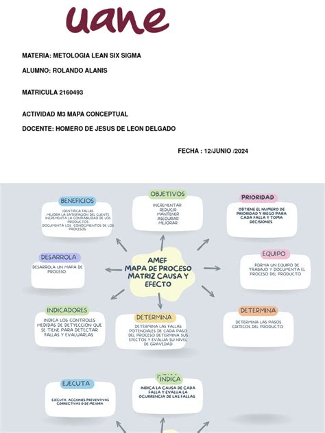 Mapa Mental Pdf Six Sigma