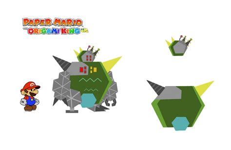 Paper Mario Origami King Recut Blitstroom Mirrored By Colorfuldj On Deviantart