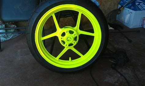 Love This Tire And Rim Along With The Blaze Yellow Plasti Dip Has A