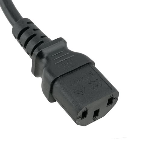 Europe Angled CEE7/7 to C13 Power Cord – SIGNAL+POWER