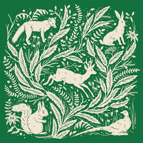 Woodland Animals Christmas Card 10 Pack Oxfam Gb Oxfams Online Shop