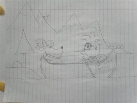 Foxy Loxy And Chicken Little In A Canoe By Johndavidbiehl On Deviantart