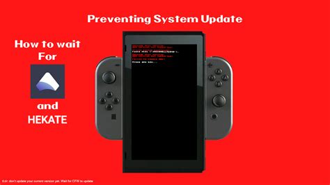 Preventing System Update Nintendo Switch Tutorials