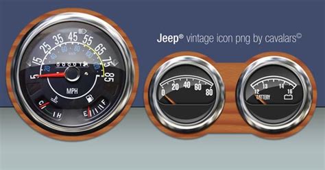 Dash Board Icons Jeep