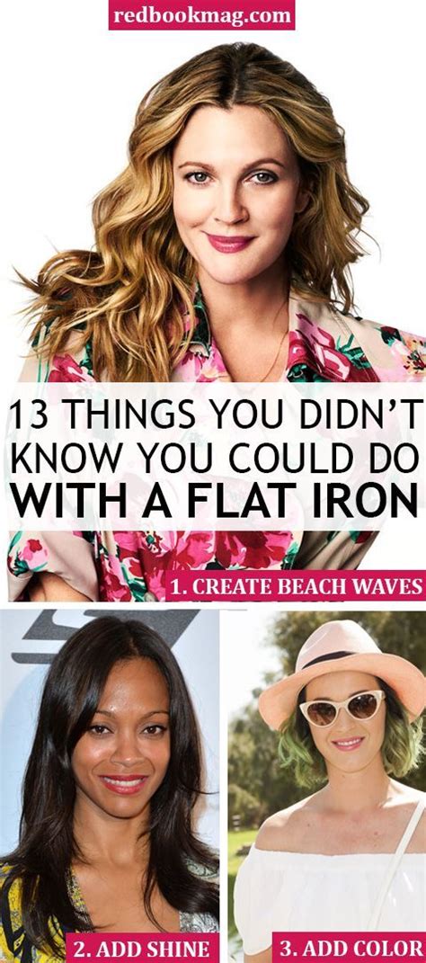 Things You Didn T Know You Could Do With A Flat Iron Sleek