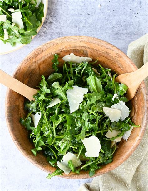 Arugula Salad With Shaved Parmesan Lemon Olive Oil