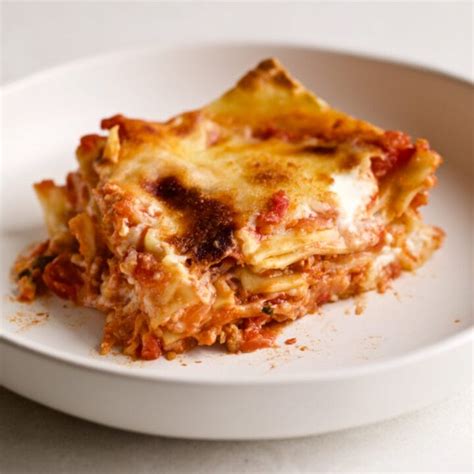 Classic Italian Lasagna Bolognese With Bechamel Sauce Cucinabyelena