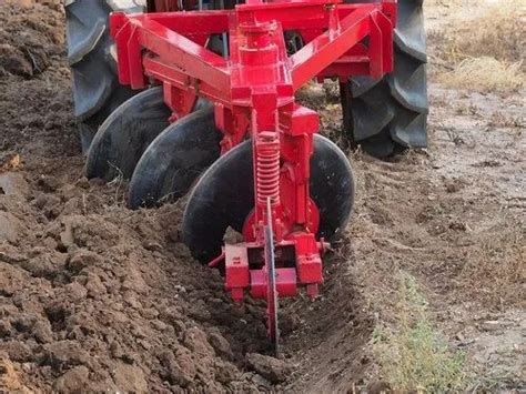 26 Inch Mild Steel Reversible Disc Plough 3 Furrow 50 Hp 10 Inches At