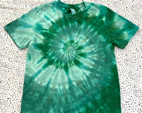 Create Your Own Spiral Tie Dye T Shirt Etsy