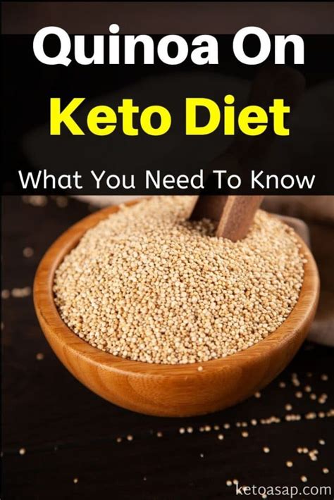 Quinoa Nutrition and Net Carbs: Is It Keto Friendly? - KetoASAP