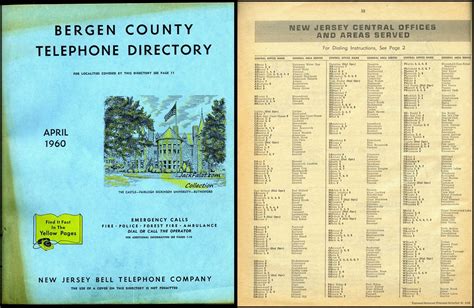 New Jersey Bell Telephone Bergen County Directory April Flickr