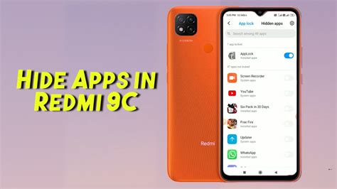 How To Hide Apps In Redmi 9C L Redmi 9C Mein Apps Ko Kaise Hide Kare