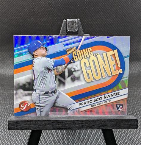 2023 Topps Pristine Francisco Alvarez Going Going Gone GGG 10 New