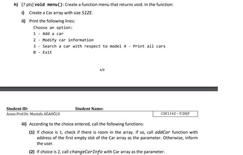 Solved 2 34 Pts C Programming Implement A C Program With