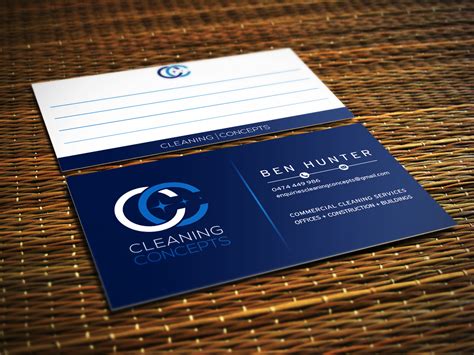 10 Creative Cleaning Business Card Ideas to Make Your Company Shine