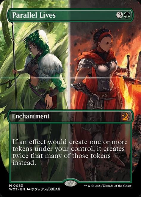 Parallel Lives Anime Borderless Price Wilds Of Eldraine Enchanting