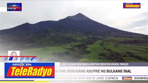 Phivolcs Mas Mababa Ang Ibinugang Asupre Ng Bulkang Taal Kabayan