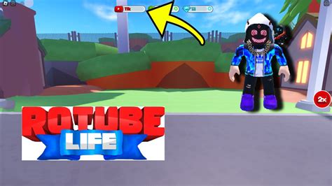 Playing Rotube Life In Roblox Youtube