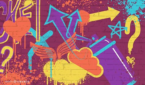 Graffiti Vector Clip Art